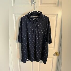 Walter Hagen Blue Polos Casual Shirts